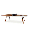 Table de Ping Pong You and Me Standard Convertible Noyer et Blanc - TPN274B