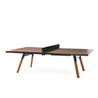 Table de Ping Pong You and Me Standard Convertible Noyer et Noir - TPN274N