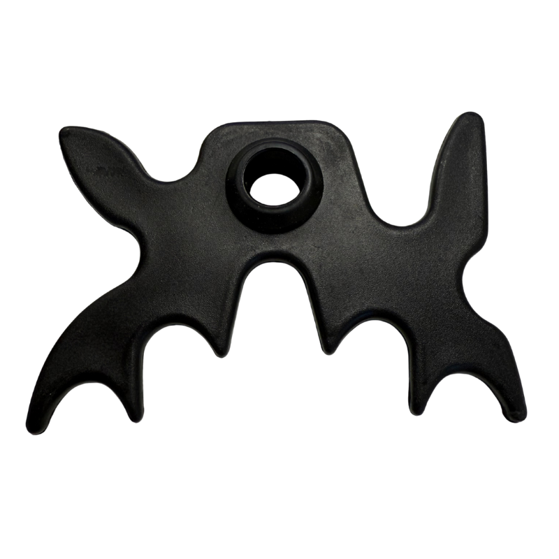 Reposoir " Batman " plastique Noir pour queue de billard - A335N