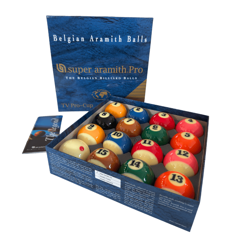 Billes Américaines Super Aramith Pro TV 57,2 mm - A125TV