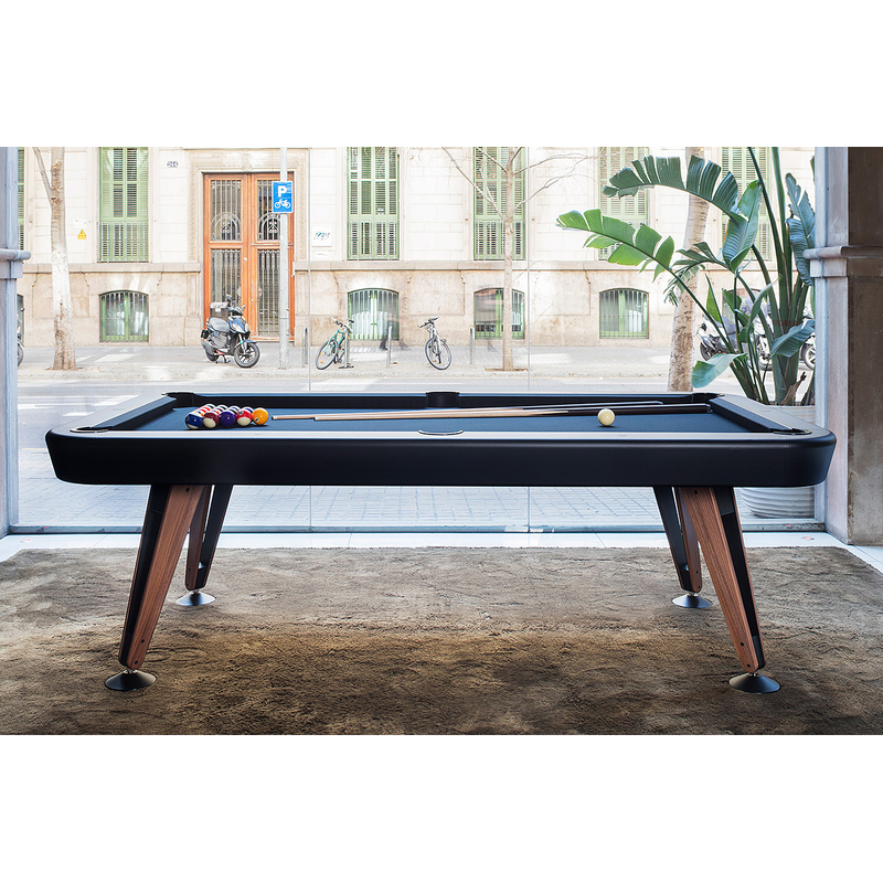 Billard Américain 8ft RS Diagonal Coloris Noir - DIAG8-IN-N