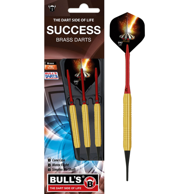 Fléchettes Bull's Success Soft 18Gr - BU16138