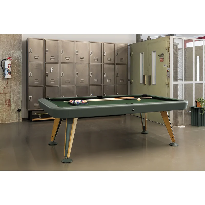 Billard Américain 8ft RS Diagonal Coloris Vert - DIAG8-IN-V