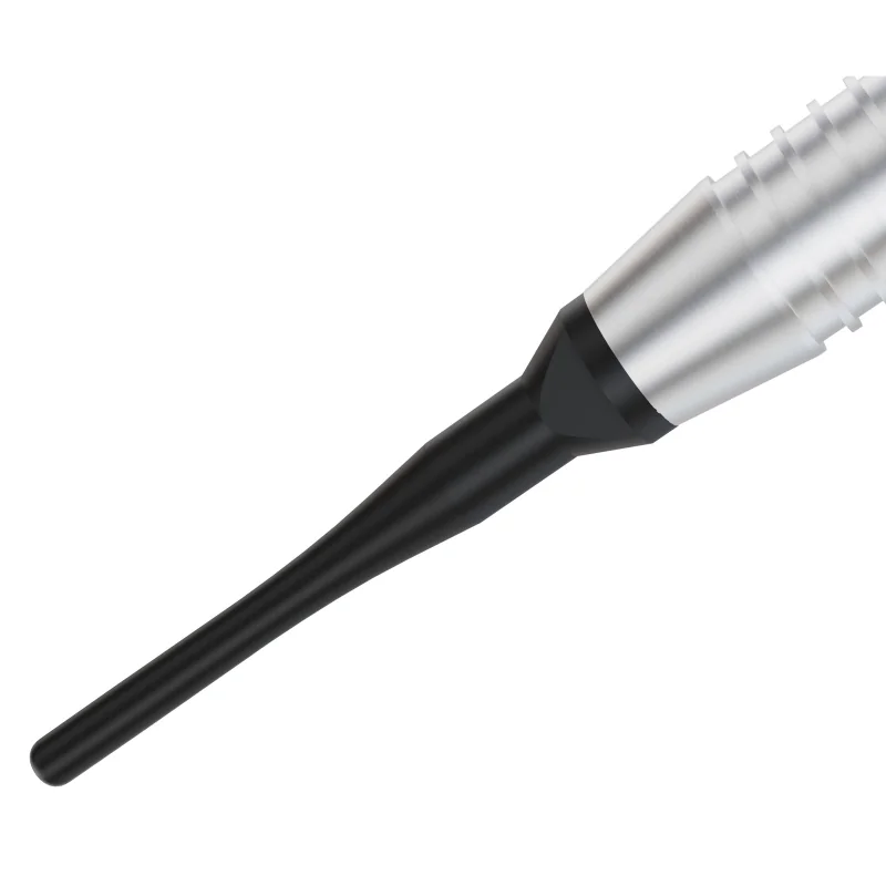 Paquet de 100 pointes Tufflex noire Bull's - BU62311