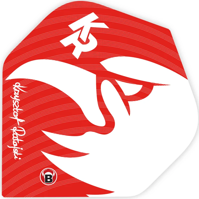 Ailettes Bull's X Powerflite Krzysztof Ratajski Rouge (3) Standard - BU51121
