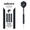 Fléchettes Unicorn Core Plus Black Acier 26Gr - BU08672