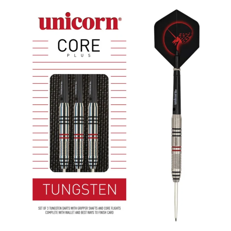 Fléchettes Unicorn Core Plus Tungsten Acier 25Gr - BU08632