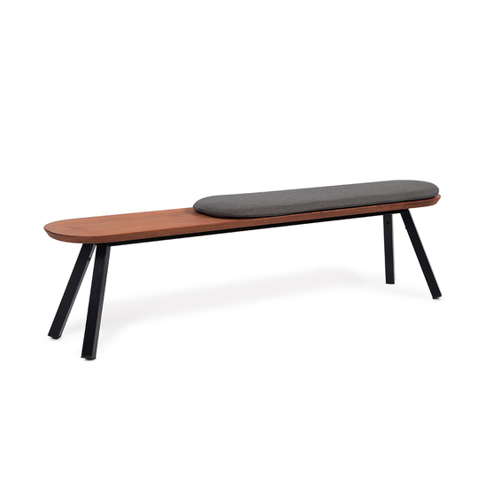 Banc You and Me Noir-Iroko180
