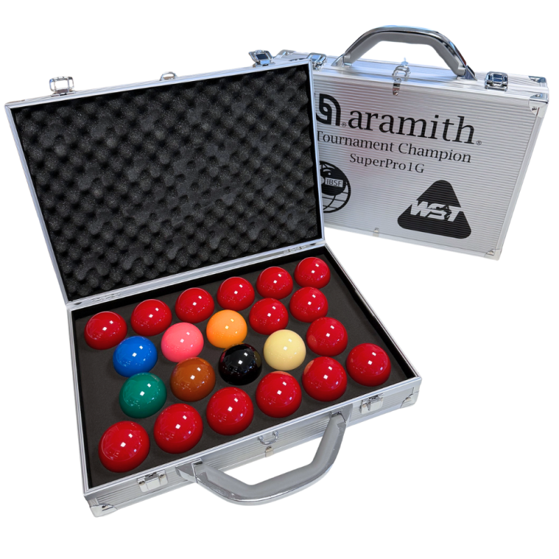 Billes Snooker Aramith 52,4mm Tournament Champion SuperPro1G - A117D