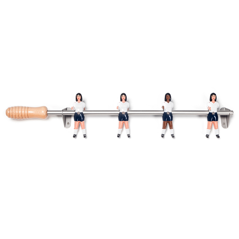 Porte-manteaux 4 joueuses Baby-foot Equipe Angleterre - PM4-F-GB
