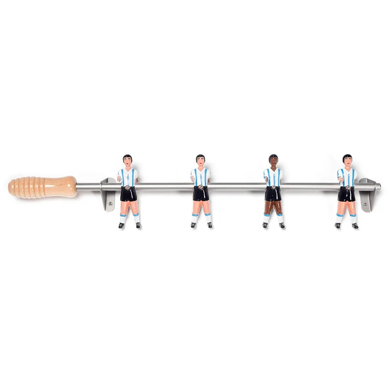 Porte-manteaux 4 joueurs Baby-foot Equipe Argentine - PM4-M-ARG