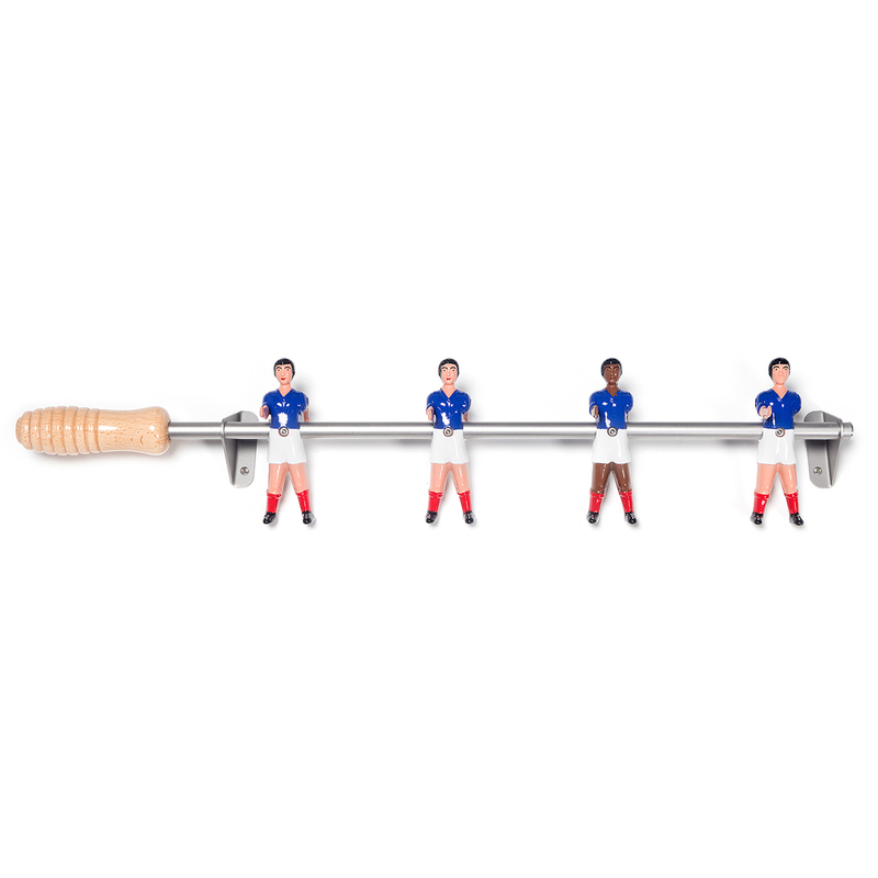 Porte-manteaux 4 joueurs Baby-foot Equipe France - PM4-M-FR