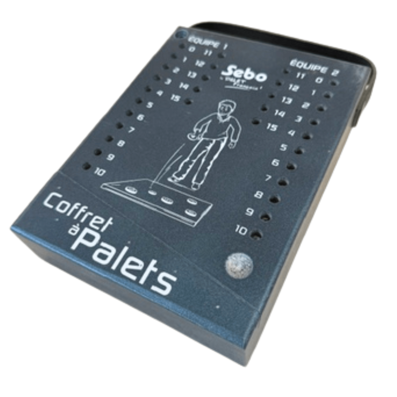 Coffret vide Bleu pour Palets Bretons - JPA111B