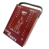 Coffret vide Rouge pour Palets Bretons - JPA111R