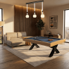 Billard Pool Wood & Steel 7ft en Chêne Massif - BP100WS