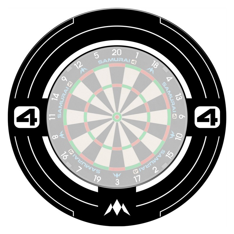 Contour de cible Mission Samourai 4 White - D2102