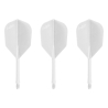 Ailettes Moulées L-Style BarFlight Blanche 260 - D1302
