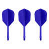 Ailettes Moulées L-Style BarFlight Bleue 260 - D1303