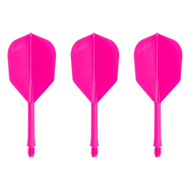 Ailettes Moulées L-Style BarFlight Rose Fluo 260 - D1382