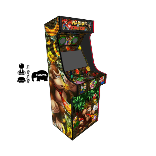 Borne d'Arcade Mario VS...