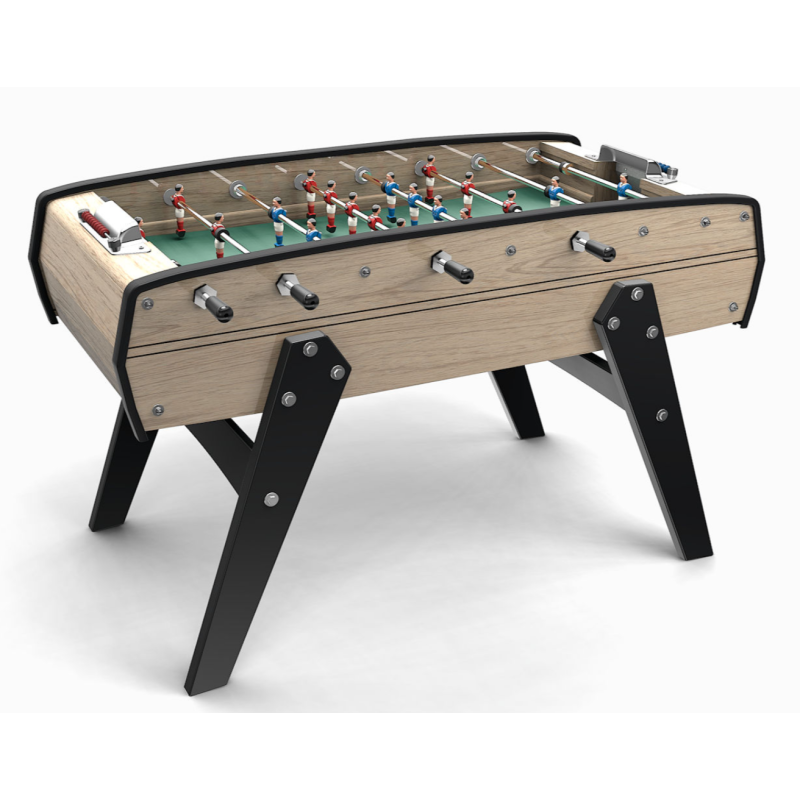Baby foot Sulpie Evolution Chêne - Main courante Noire - W812CN