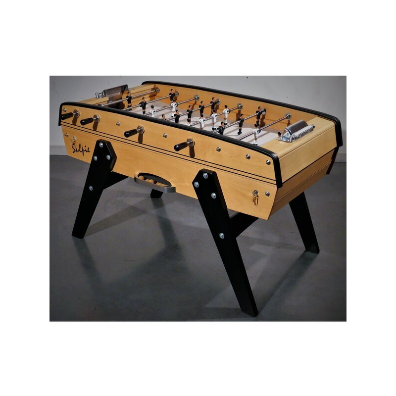 Baby foot Sulpie S230 Hêtre - Main courante Noire - WS230HN