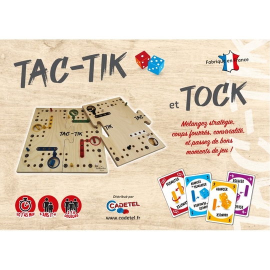 Jeu du TAC-TIK avec 3...