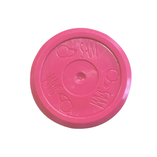 Palet Air Hockey Rond Rose