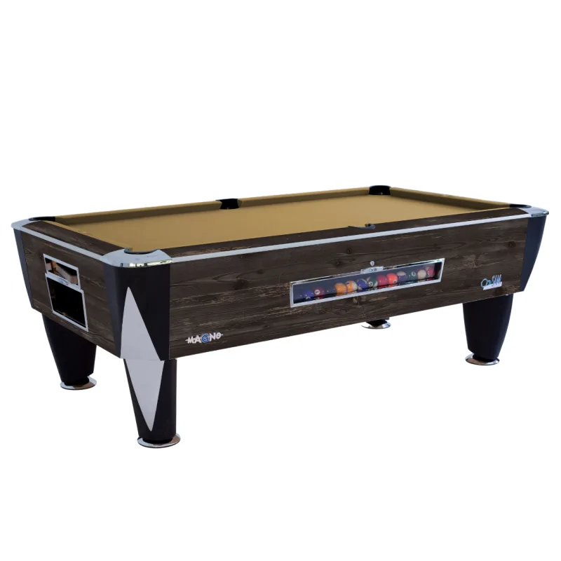 Billard US Magno Golden Wood 8ft à monnayeur - W943GW