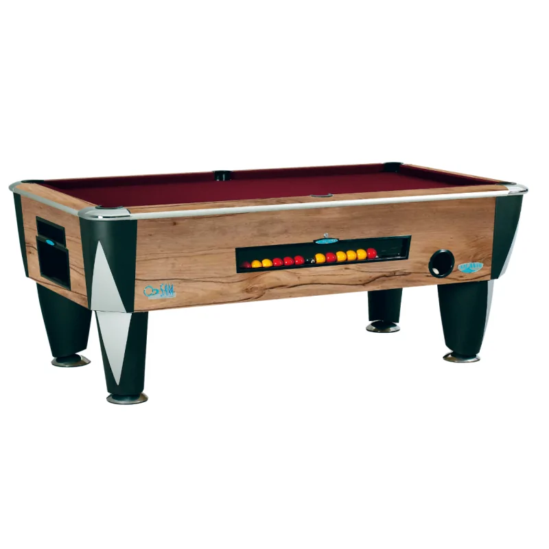 Billard Pool Atlantic Baccata 6ft à monnayeur électronique - W945B