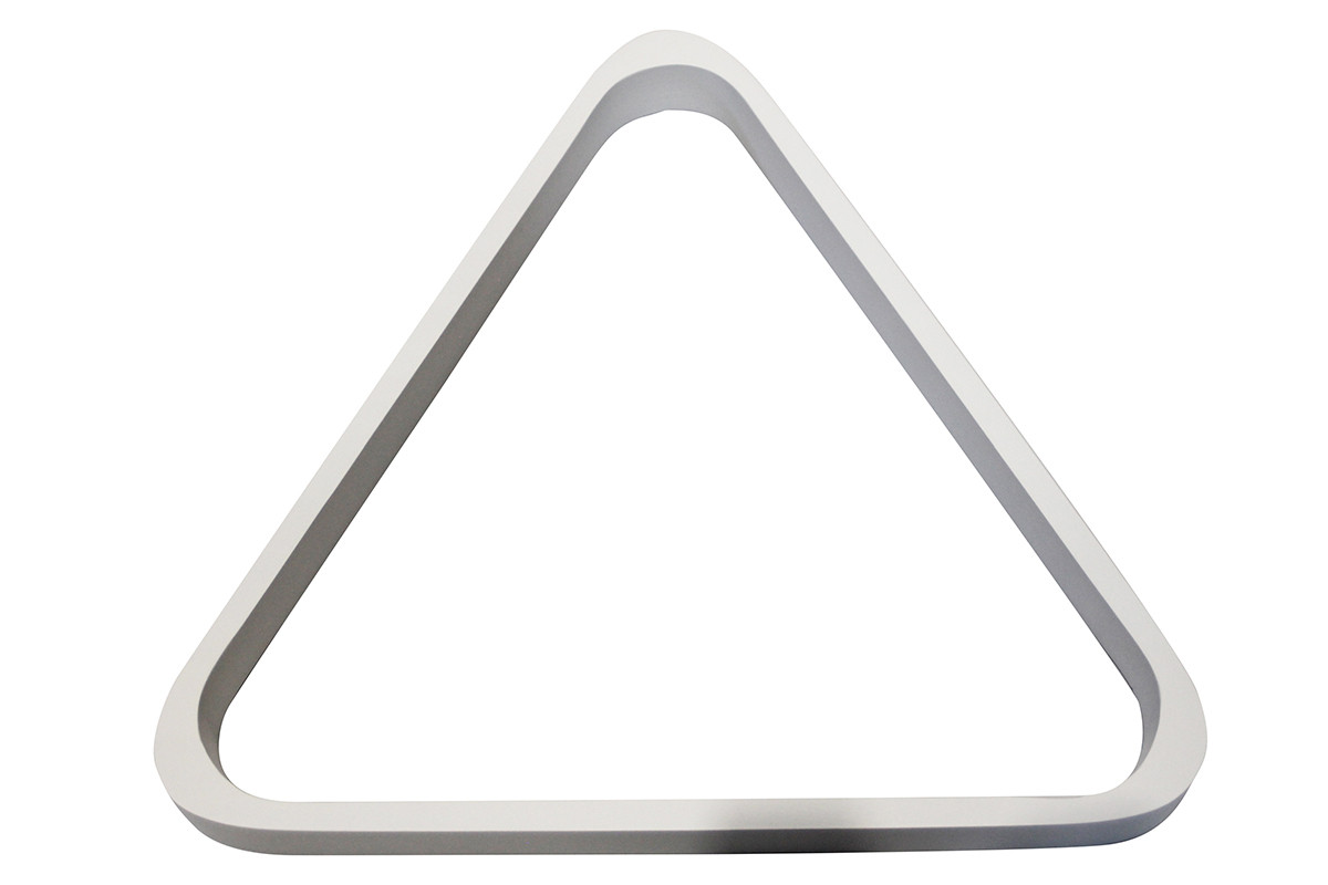 Triangle de billard bois Blanc 57 mm | Suprême