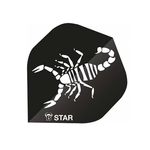 Ailettes Bull's B Star Noire (3) A-Standard