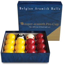 Billes de billard Pool Super Aramith Pro Cup 50.8 mm