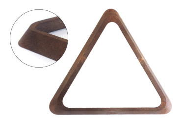 Triangle de billard Delta Universel Marron pour 50,8 et 57mm