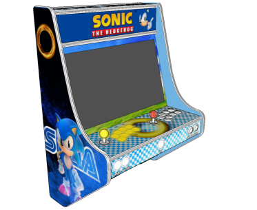 Borne d'Arcade Murale Sonic