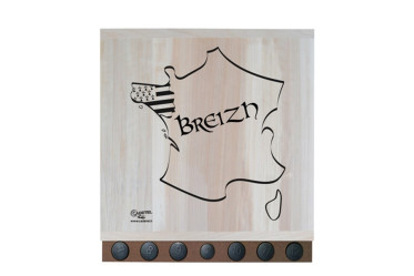 Pack Planche avec sérigraphie Bretagne & Jeu de Palets Bretons